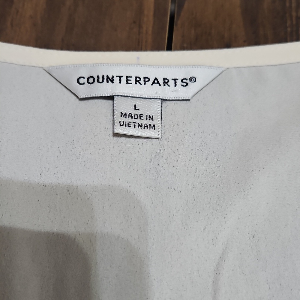 Counterparts Cream Ruffle Blouse - Picture 10 of 11